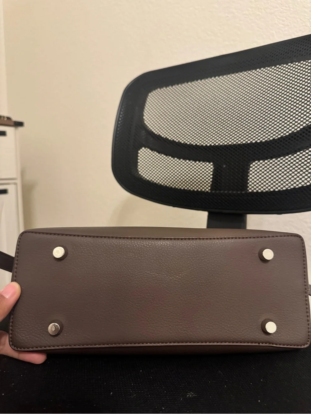 Hudson Shoulder Bag in Espresso Brown